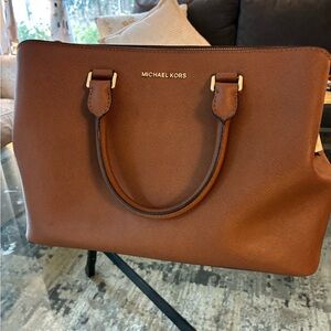 Michael Kors Tan Leather Tote
